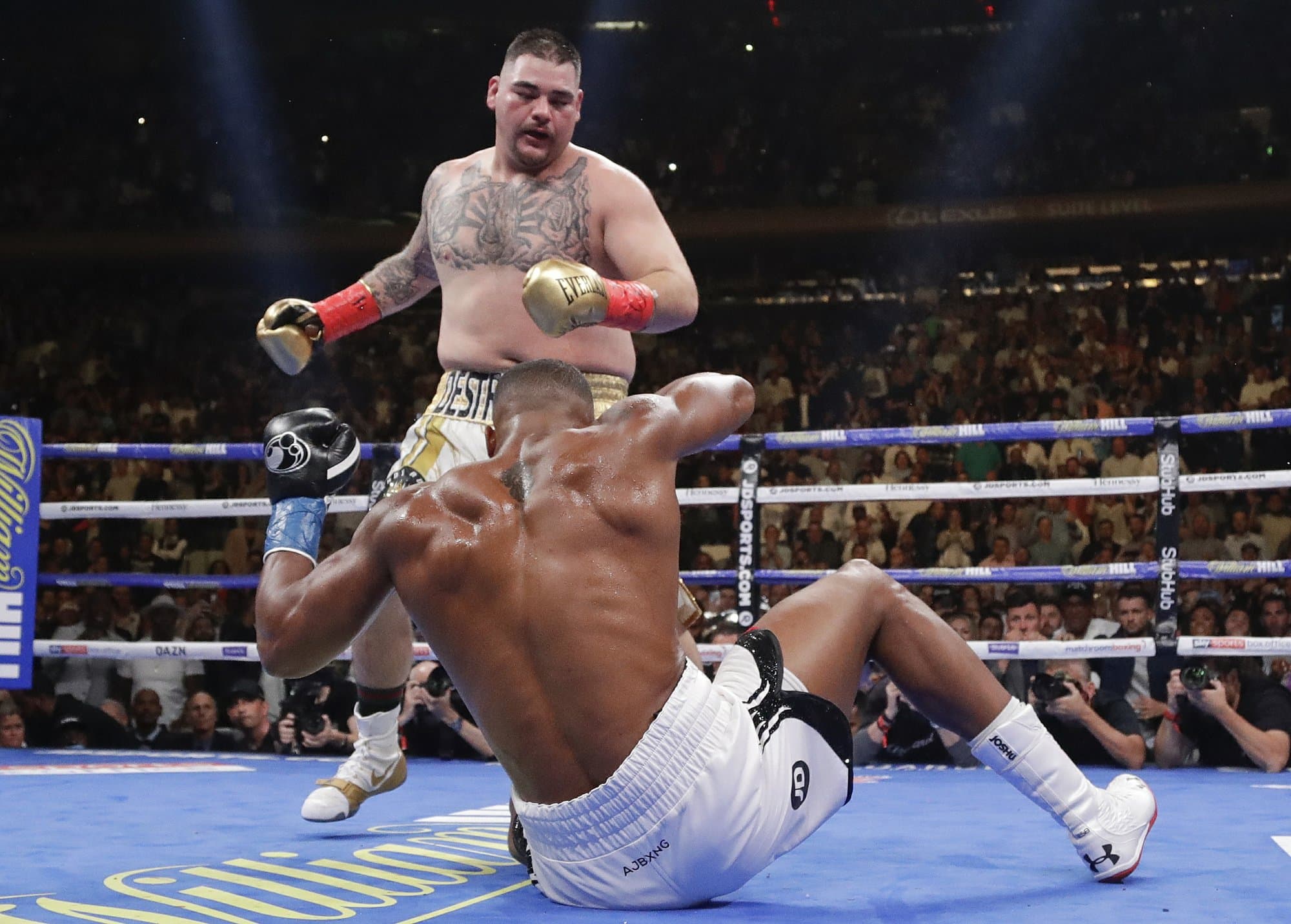 Andy Ruiz stuns Anthony Joshua for heavyweight title